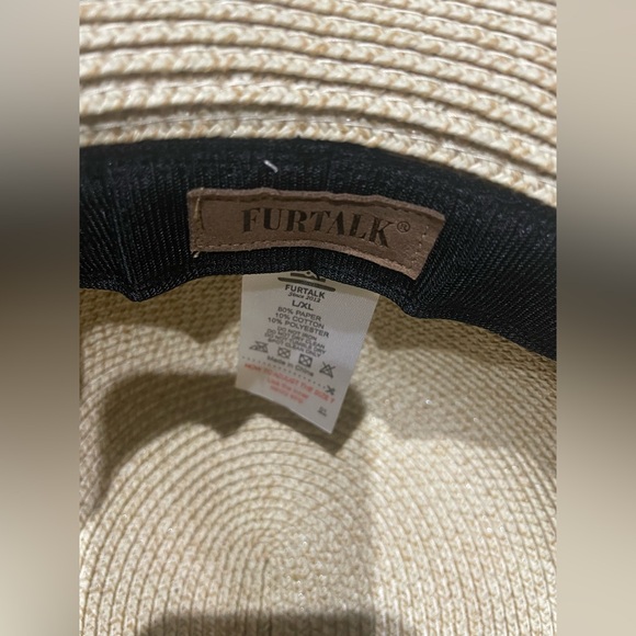 Womens Sun Straw Hat - Picture 4 of 6